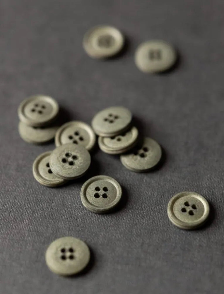 Cotton Button, Spruce