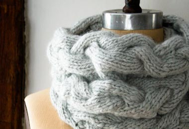 Braided Cable Cowl