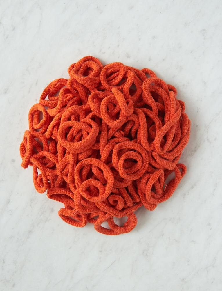 Traditional Potholder Loom + Loops, Orange, 7-inch Loops only