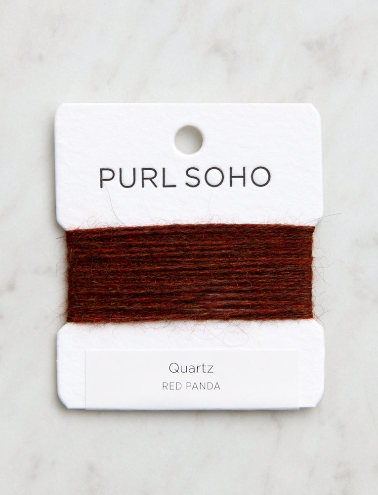 Quartz Color Cards, Red Panda