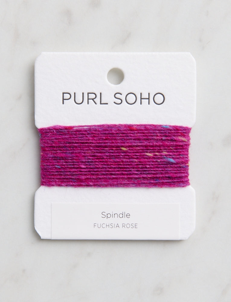 Spindle Color Cards, Fuchsia Rose