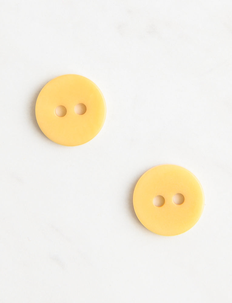 Medium Corozo Button, 1/2-inch, Golden Wheat