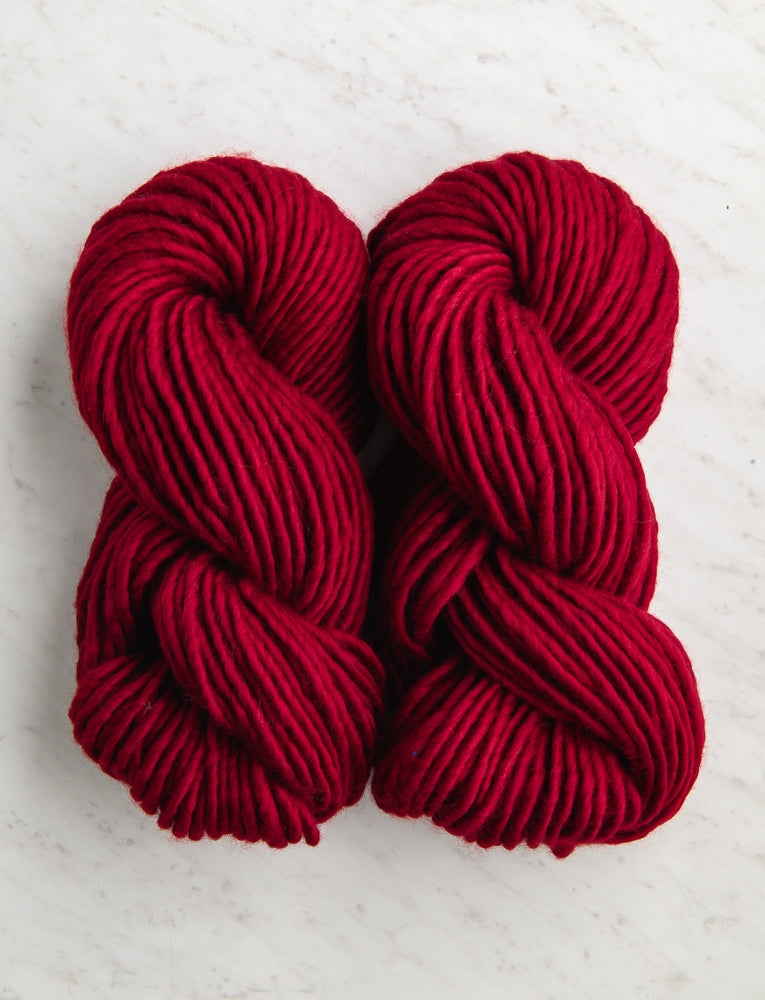 Learn To Knit Kit, Alizarin Crimson