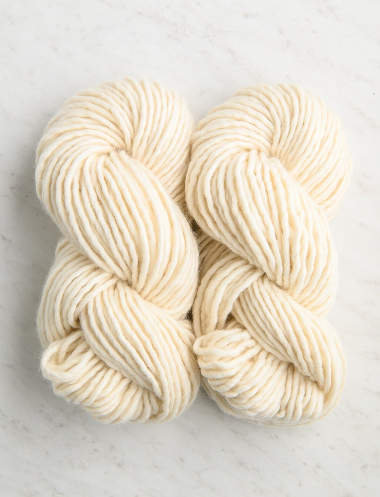 Learn To Knit Kit, Heirloom White