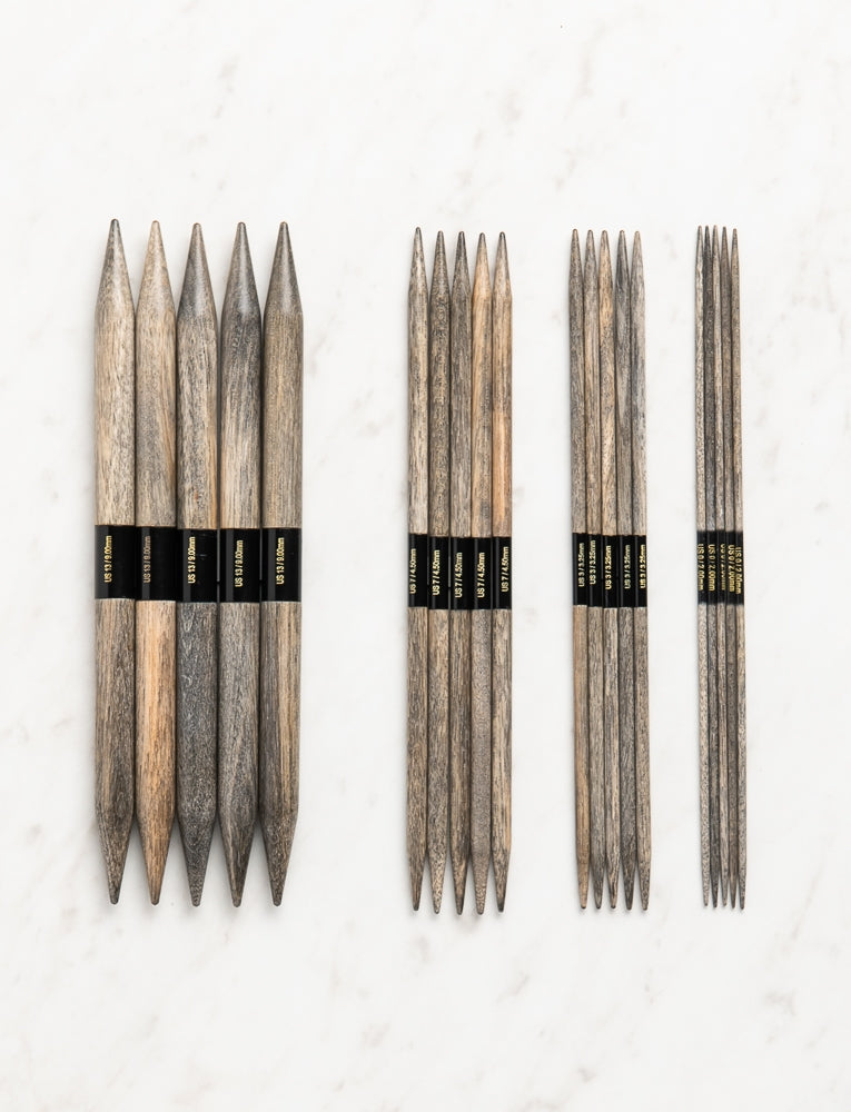 Driftwood Double Pointed Knitting Needles, US 11 (8 mm)